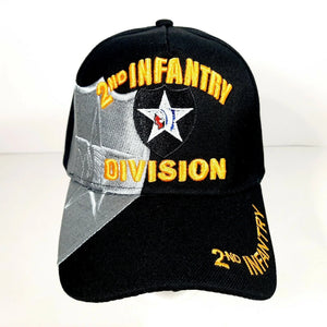 U.S. Army Cap 2ND ID 3D Embroidered Special Order Item