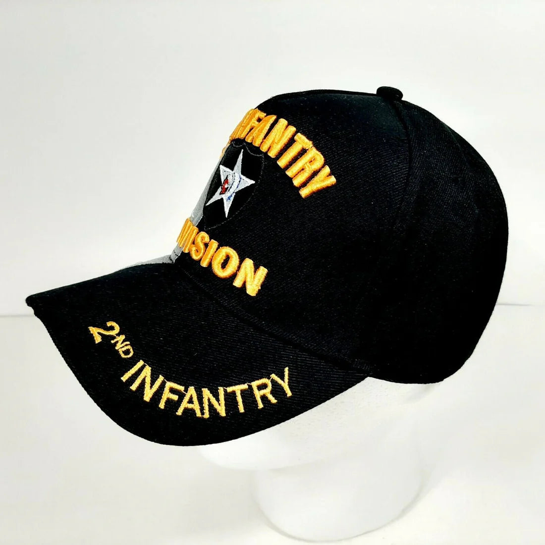 U.S. Army Cap 2ND ID 3D Embroidered Special Order Item