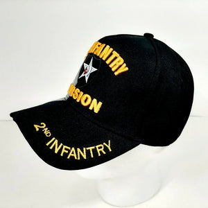 U.S. Army Cap 2ND ID 3D Embroidered Special Order Item