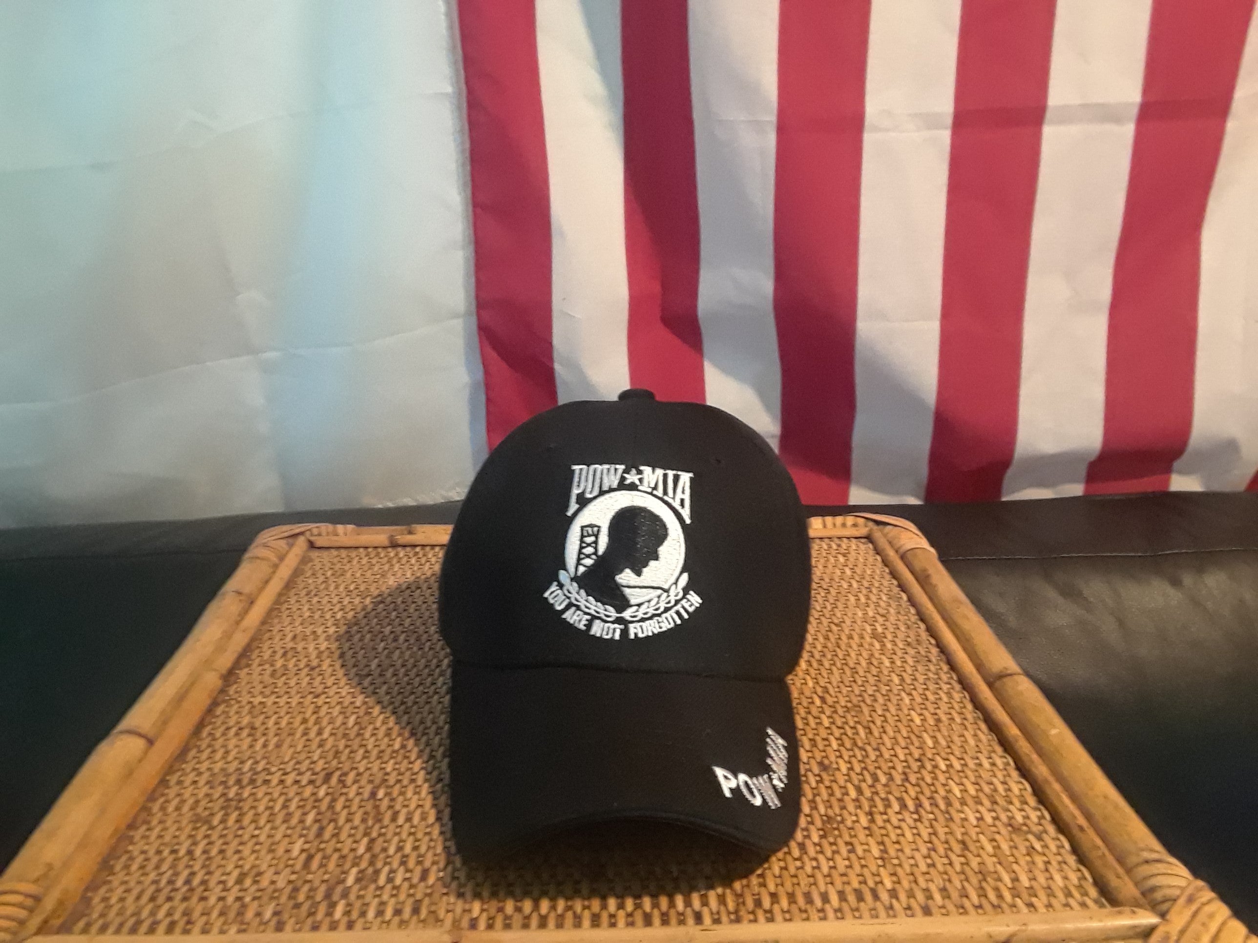 Cap/Hat U.S. Veterans POW/MIA 3D Embroidered