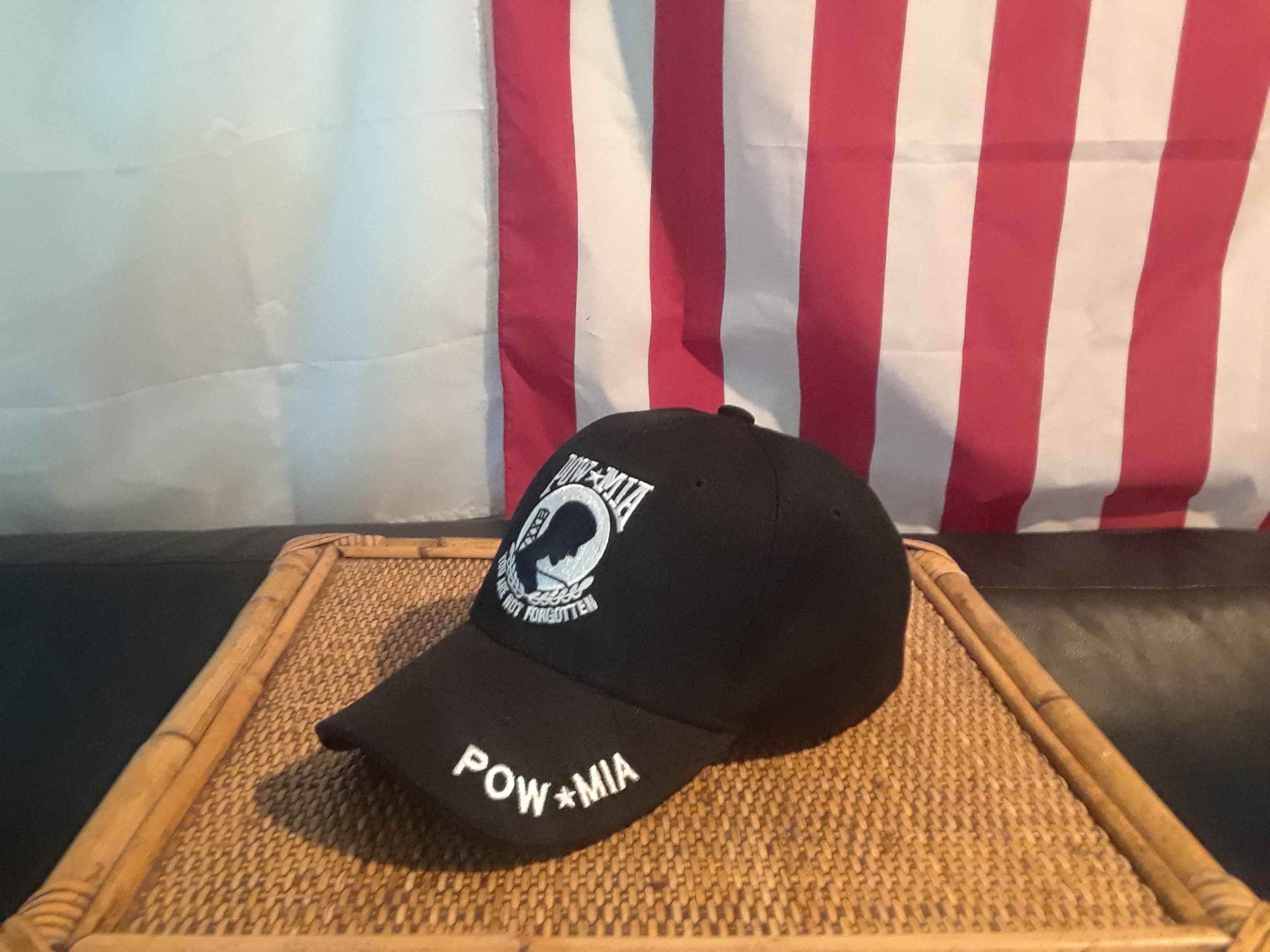 Cap/Hat U.S. Veterans POW/MIA 3D Embroidered