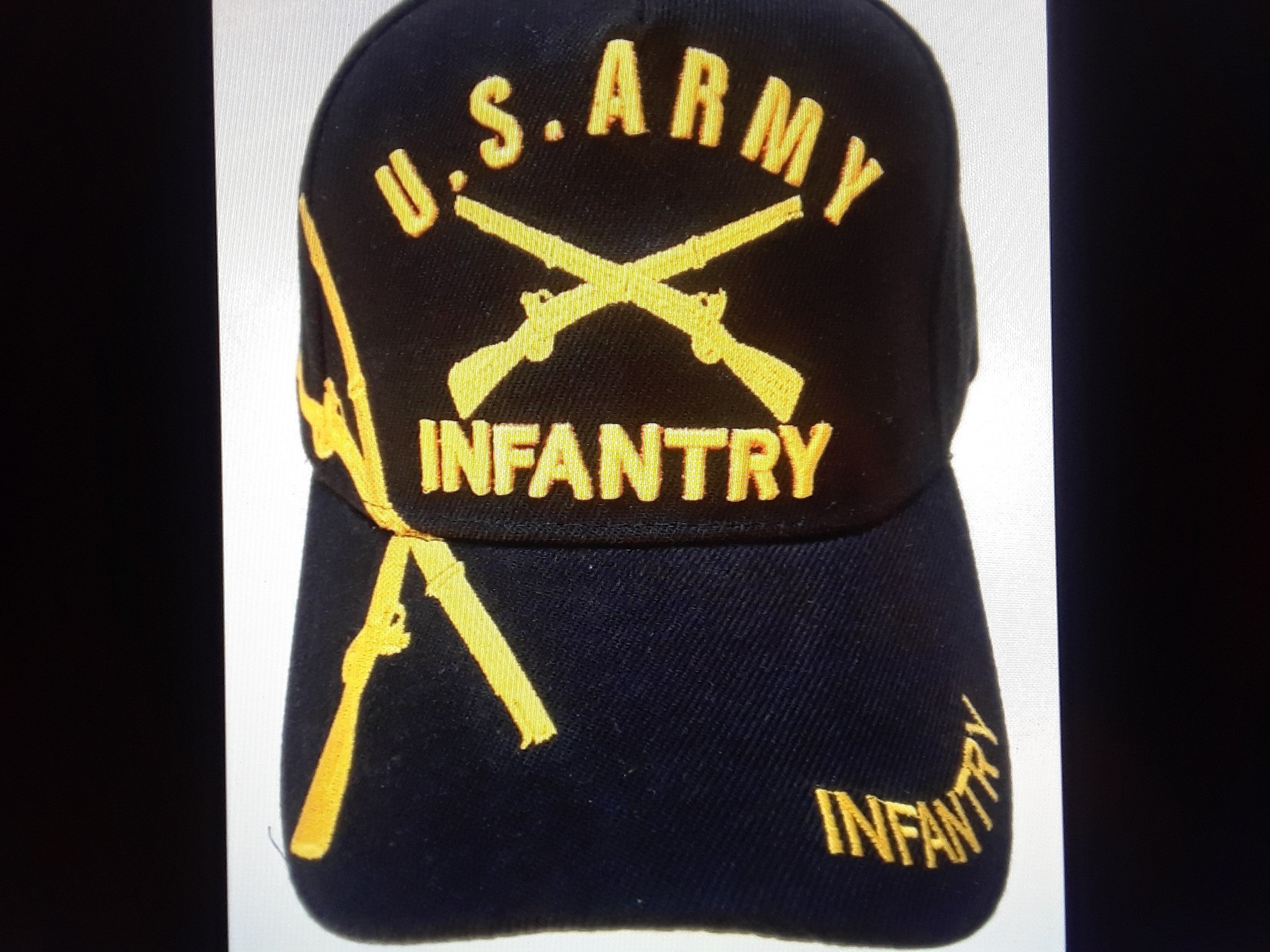 Cap/Hat U.S. Army Infantry 3D Embroidered