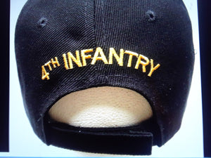 Cap/Hat U.S. Army 4TH ID 3D Embroidered