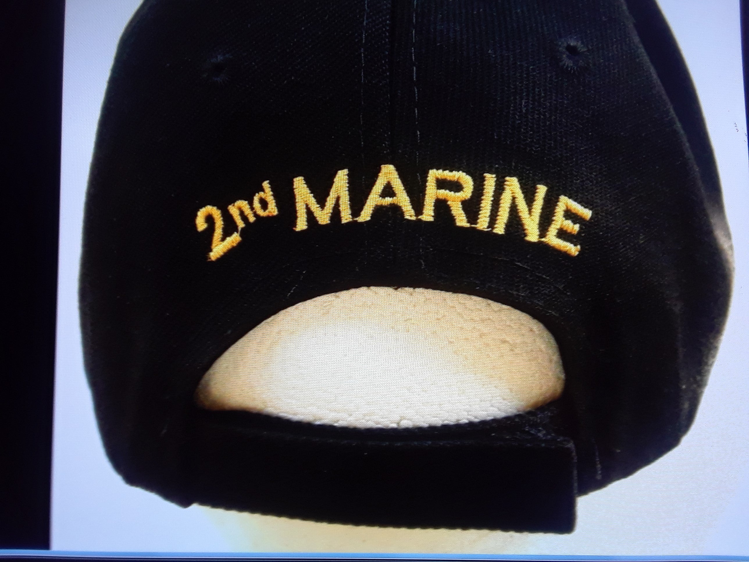 Cap/Hat U.S. Marine Corps 2ND MD 3D Embroidered