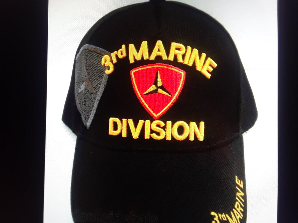 Cap/Hat U.S. Marine Corps 3RD MD 3D Embroidered