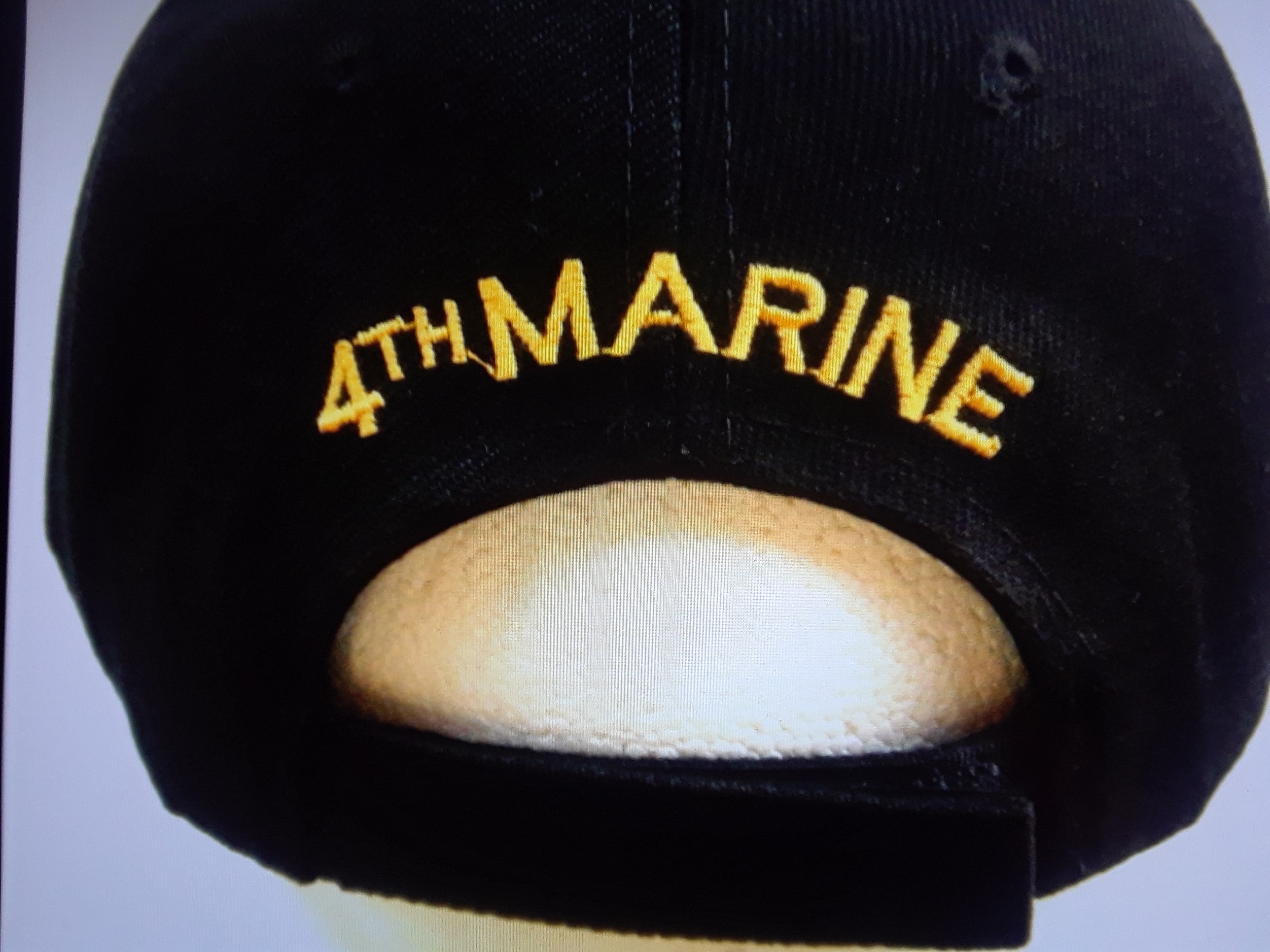 Cap/Hat U.S. Marine Corps 4TH MD 3D Embroidered