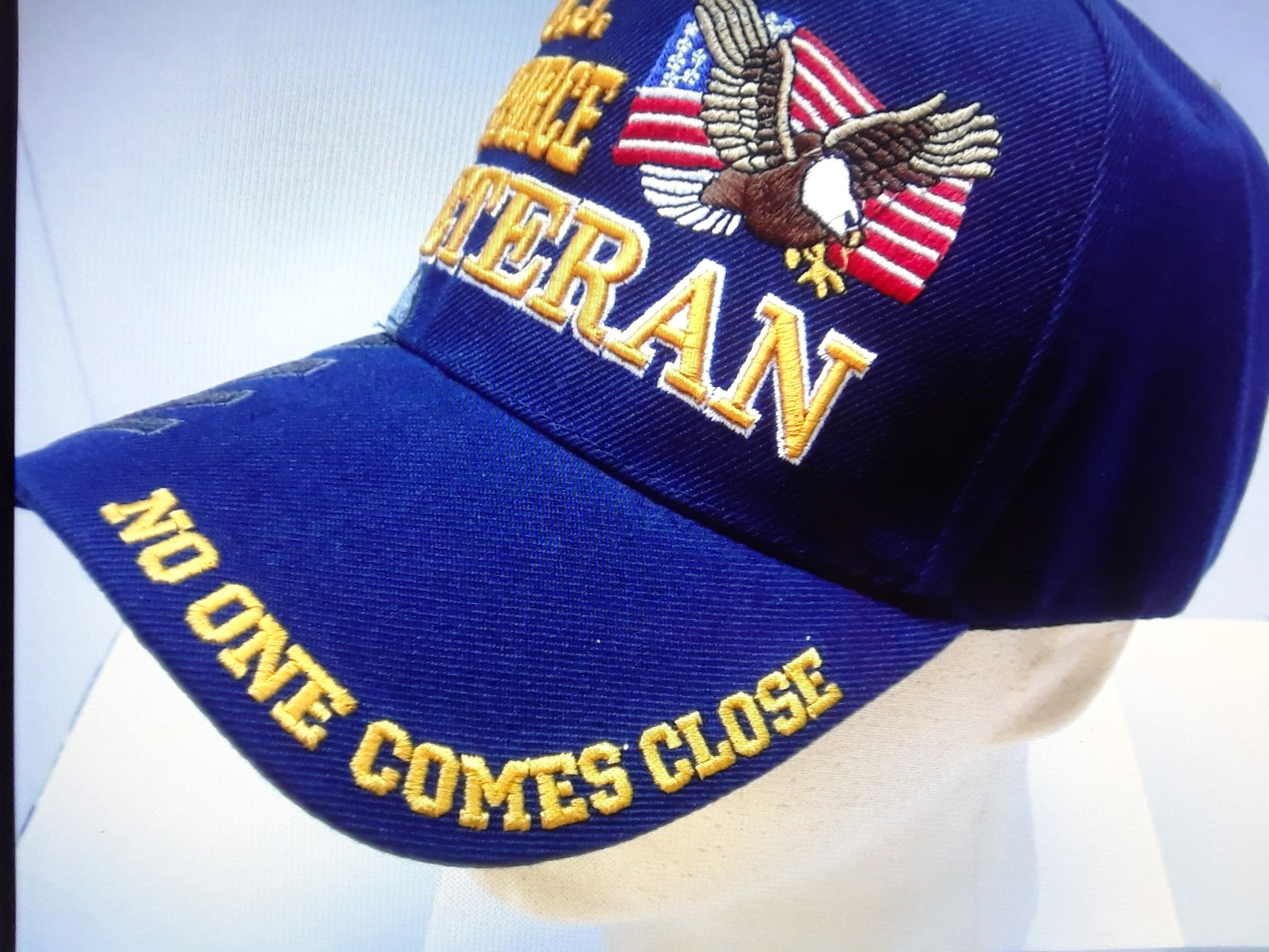 Cap/Hat U.S. Air Force Veteran 3D Embroidered