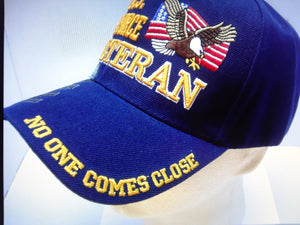 Cap/Hat U.S. Air Force Veteran 3D Embroidered