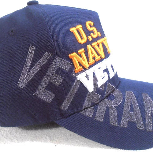 Cap/Hat U.S. Navy Veteran 3D Embroidered