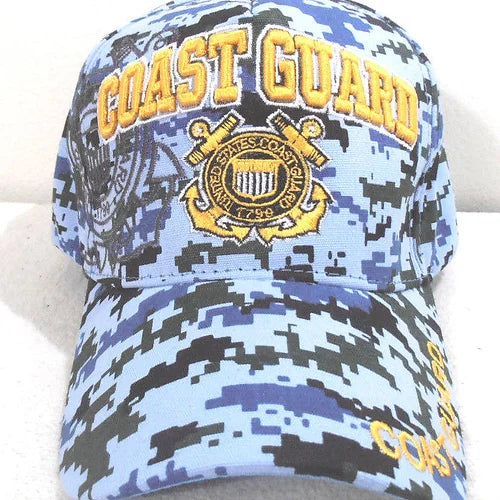 U.S. Coast Guard  Cap/Hat 3D Embroidered