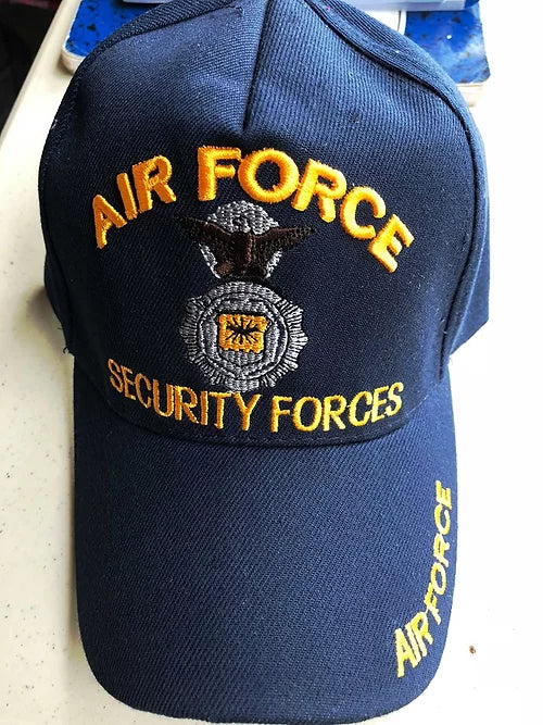 U.S. Air Force Security Forces Cap/Hat 3D Embroidered