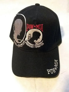 Cap/Hat U.S. Veterans POW/MIA 3D Embroidered