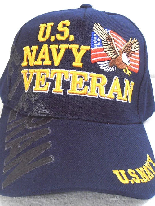 Cap/Hat U.S. Navy Veteran 3D Embroidered