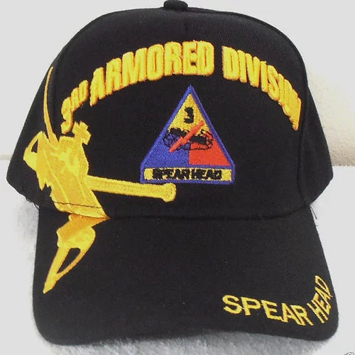 U.S. Army 3RD AD Cap/Hat 3D Embroidered