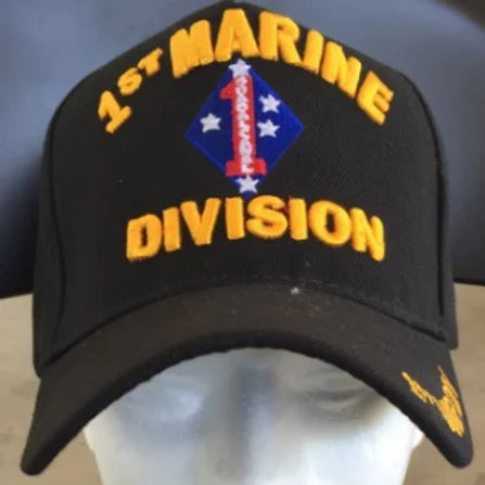 U.S. Marine Corps 1ST MD Cap/Hat 3D Embroidered