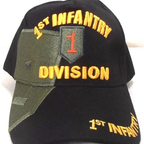 U.S. Army 1ST ID Cap/Hat 3D Embroidered