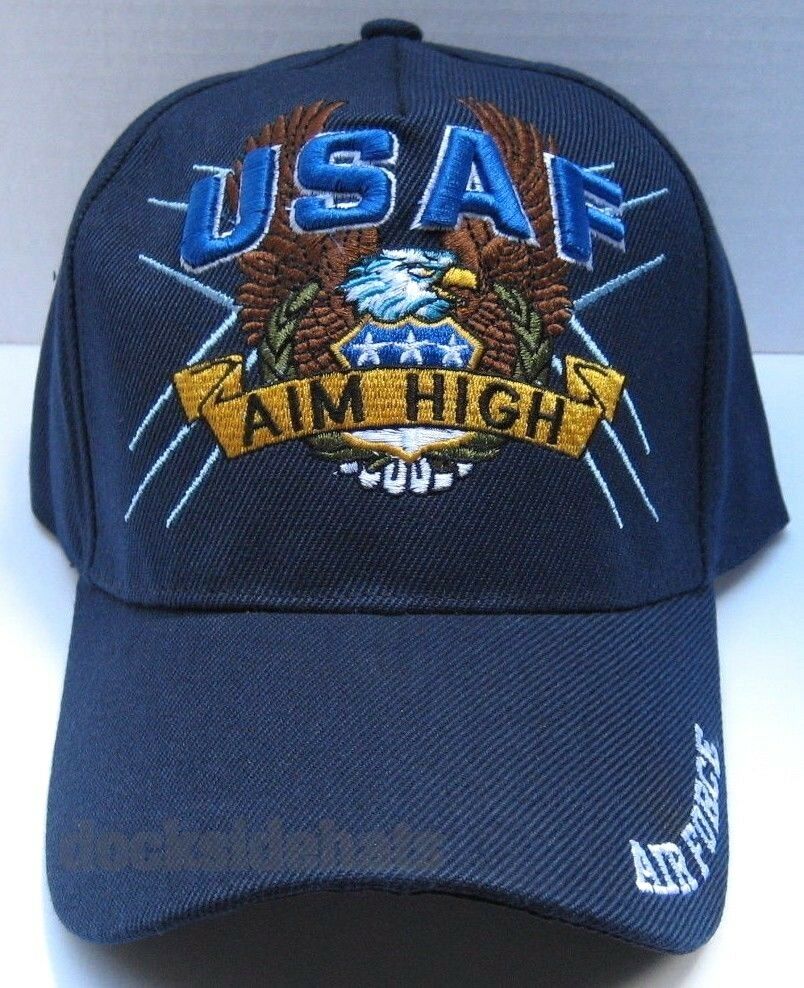 U.S. Air Force Aim High Cap/Hat 3D Embroidered